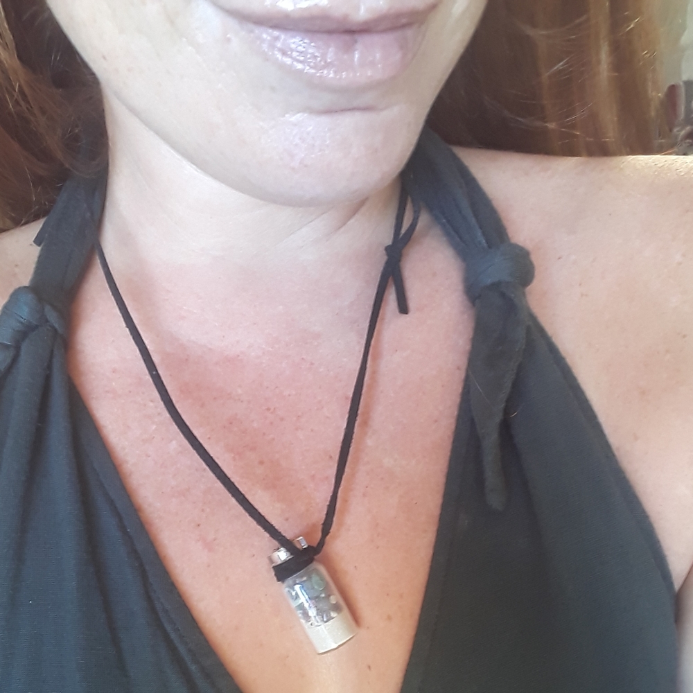 🦋 Just Add Ashes Gemstone Necklace 🦋